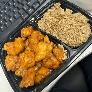 Lunch Orange Chicken