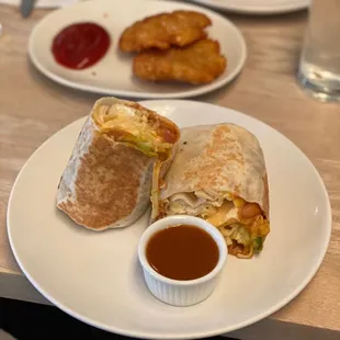 Most amazing b-fast burrito ever! El Capitan!