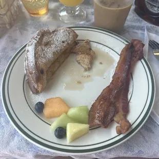 Blueberry French toast