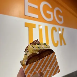 This is the Ham and cheese egg sandwich. I came back today tried another flavor! Love it!