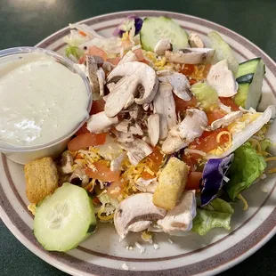 Small House Salad w/ ranch