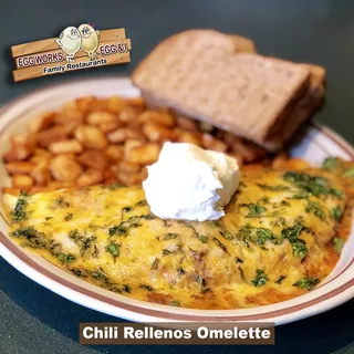 Chili Rellenos Omelette
