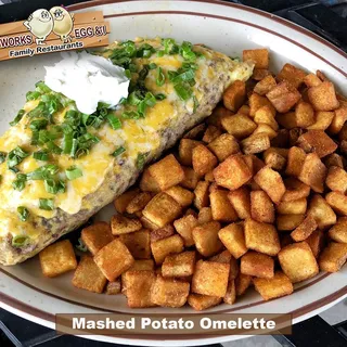 Mashed Potato Omelette