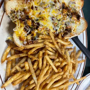 Works chicken Cheese Steak