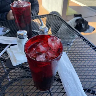 Dog friendly patio