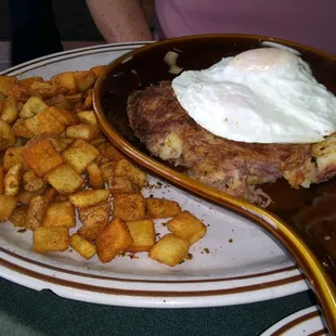 Corn Beef Hash Breakfast