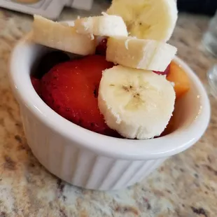 Cup of Fresh fruit