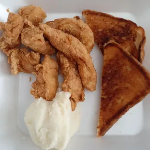 Chicken Strip Dinner (I Do Not Recommend)