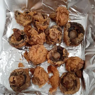 Fried Mushroom Appetizer (Mushrooms Were Old)