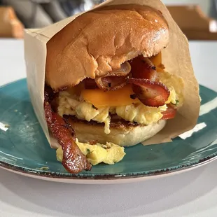 Santa Maria Breakfast sandwich!