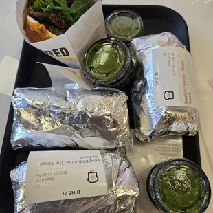 Bacon Breakfast Burrito