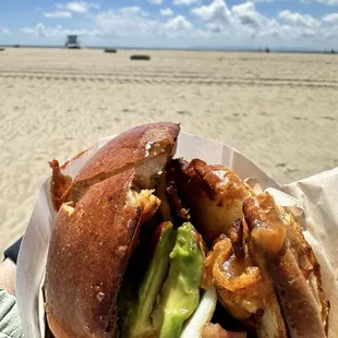 Bacon Egg &amp; Cheese added avocado