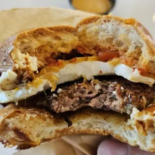 Bacon Egg and Cheese Sandwich