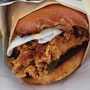 Country Fried Chicken Sandwich