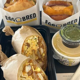 Buttermilk Fried Chicken Burrito