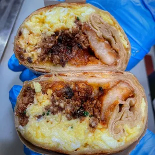 Chorizo Breakfast Burrito