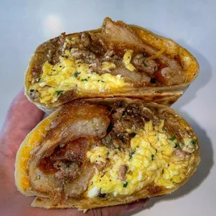 Ribeye Asada Breakfast Burrito
