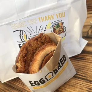 Country Fried Chicken Sandwich