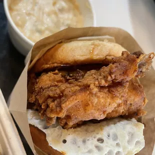 Hot Chicken Sandwiches