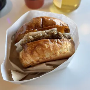 Egg and Cheese Sandwich