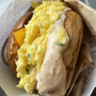 Scrambled Egg Sandwich