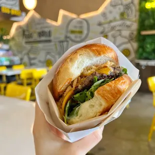 Truffle Crunch Burger