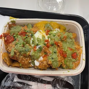 Chorizo Chili Hash Bowl