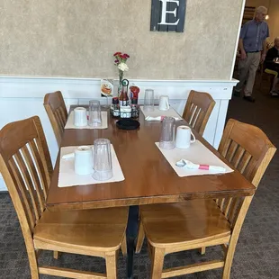 Sample table setting