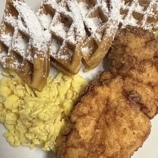 Chicken &amp; waffles