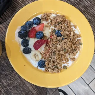 Maple Almond Granola Bowl