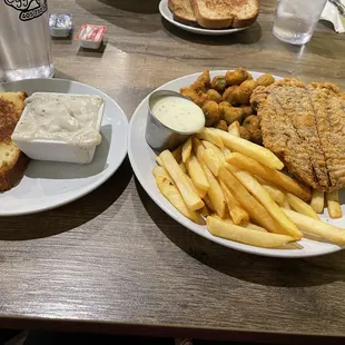 Chicken fried steak meal