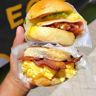 Top: The Scrambled, Bottom: Maple Dose