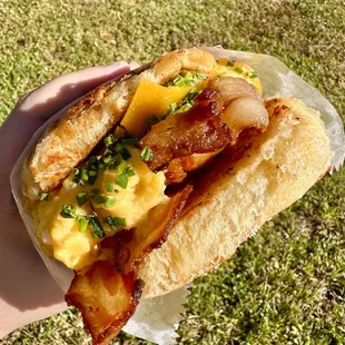 Signature Scrambled with bacon &amp; avocado