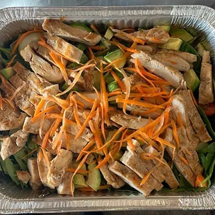 Chicken avocado salad