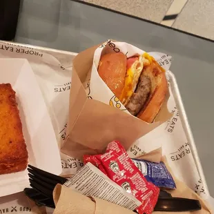 The Chelsea and a Cheesy Hashbrown