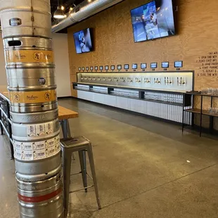 Beer wall!