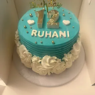 Chocolate cake with chocolate filling