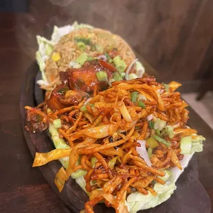 Paneer Chilli Sizzler