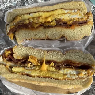 Bacon, Egg, &amp; Cheese (BEC)