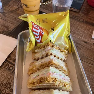 Chicken masala sandwich