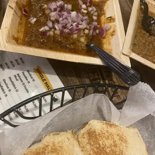 Butter Pav Bhaji