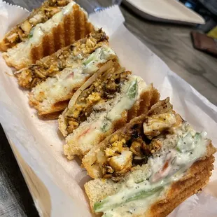 Chicken Masala Sandwich