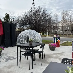 Outdoor seating
