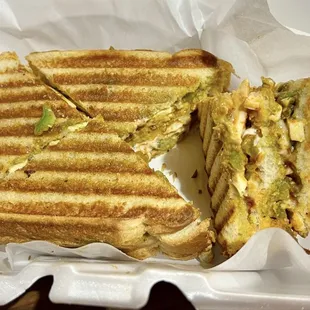 Egg Peri Peri Sandwich Sandwich