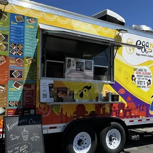 The amazing eggmania food truck !!