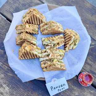 food, waffles