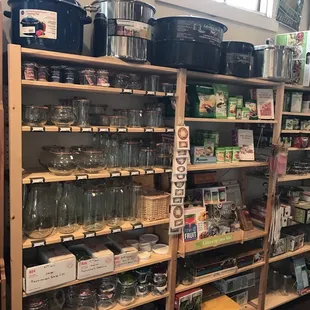 I love love glass jars -- these are beautiful,  quality,  great shapes and priced VERY well