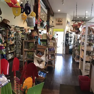 View towards the front