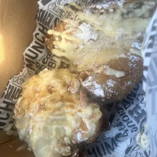 banana foster eggroll