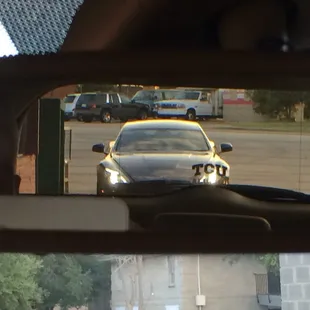 Must be good. Aston Martin drivers eat here.